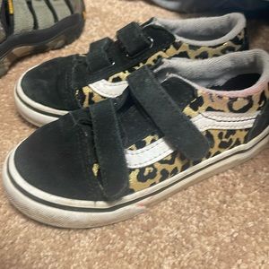 Vans leopard print classic